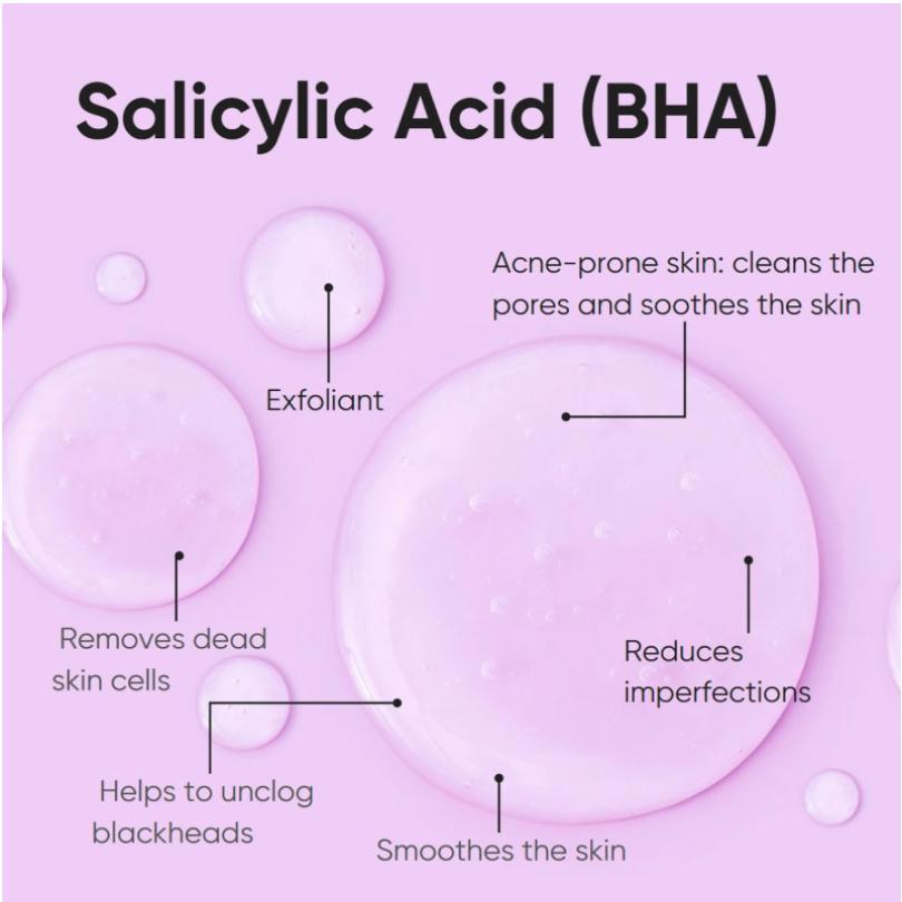 Salicylic Acid (BHA) 2%: The Pore-Clearing Powerhouse