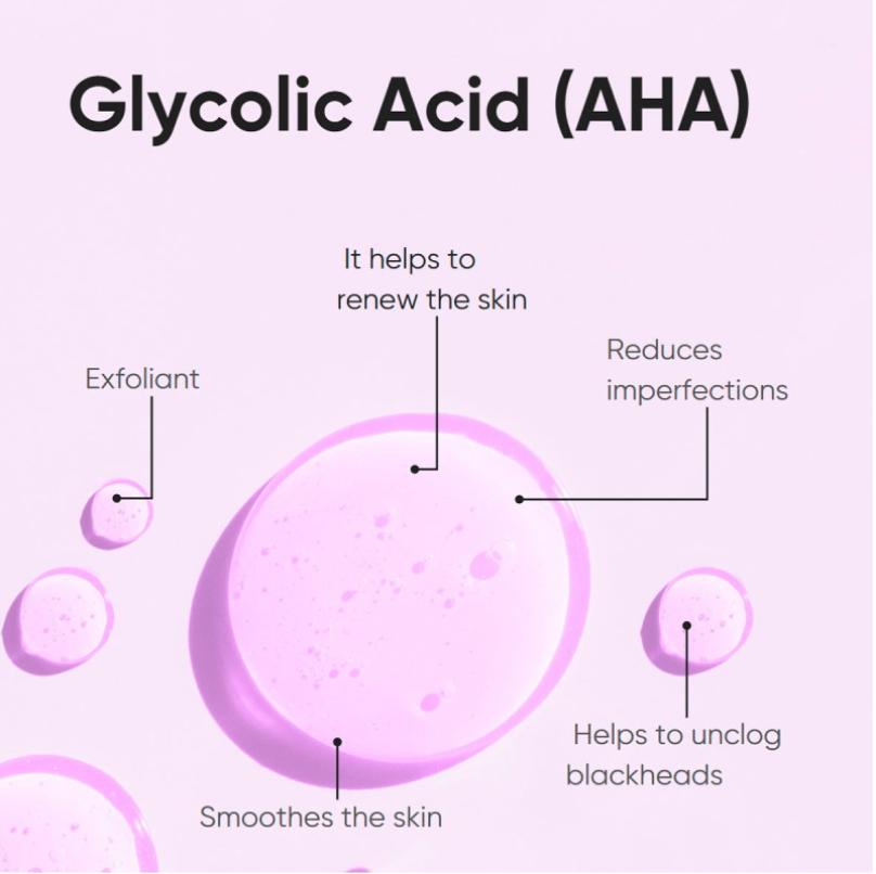 Glycolic Acid (AHA) 10%: The Powerful Exfoliant for Radiant Skin